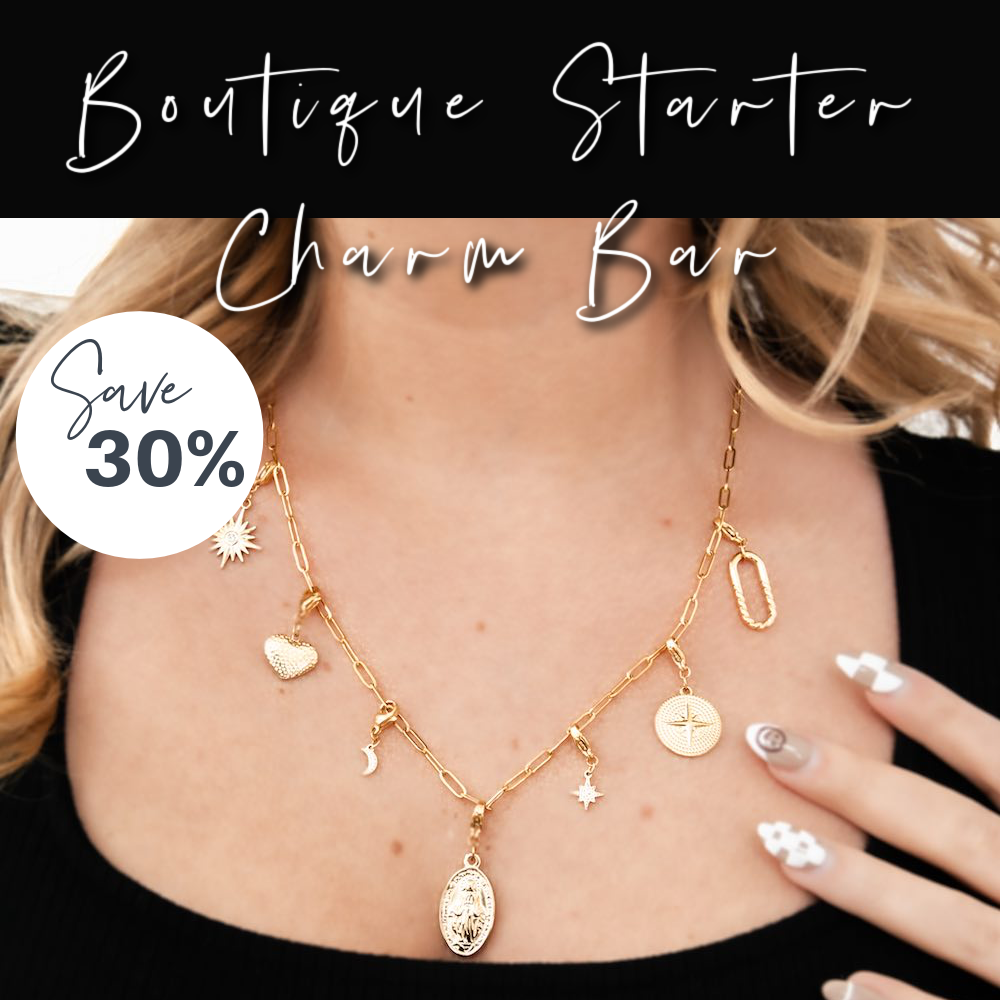 Boutique Starter Charm Bar Bundle-Necklace-Pretty Simple