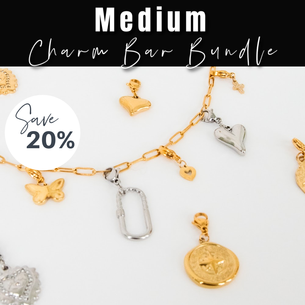 Medium Charm Bar Bundle-Necklace-Pretty Simple