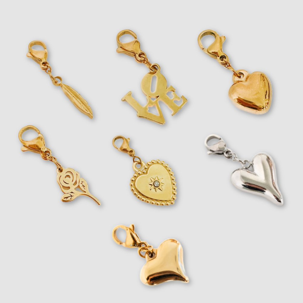 Love Collection Charm Bar Charms - WATERPROOF Wholesale-Charms-Pretty Simple