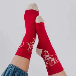 Holiday Spirit Christmas Socks-Socks-Pretty Simple