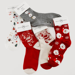 Holiday Spirit Christmas Socks-Socks-Pretty Simple