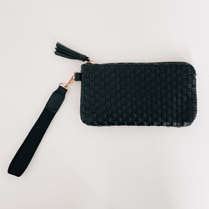 Emma Woven Clutch Wristlet-Clutch-Pretty Simple