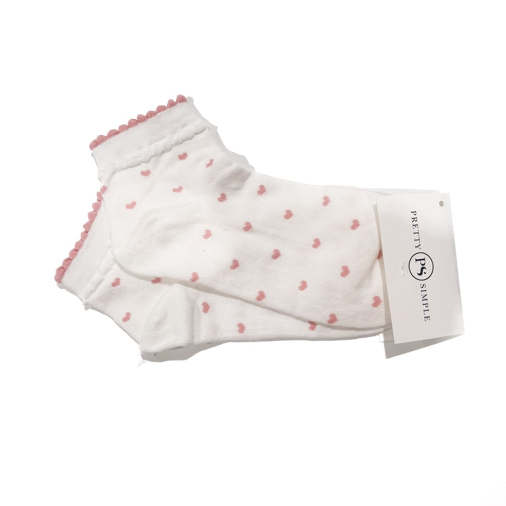 Valentines Day A Million Hearts Mid-Calf Socks-Socks-Pretty Simple