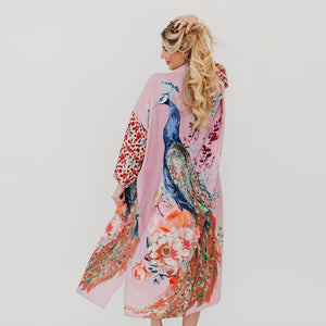 Peacock Summer Kimono