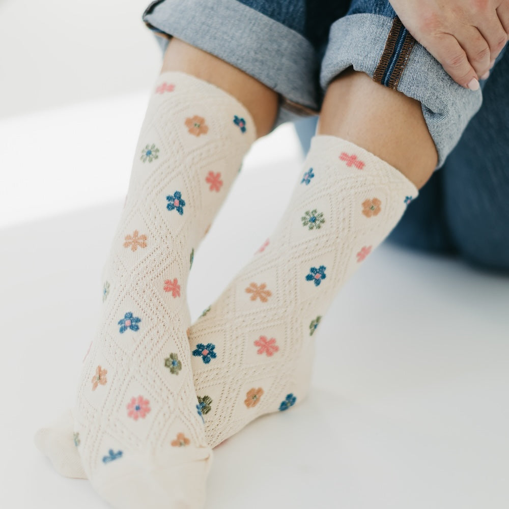 Misty Minimalist Socks-Socks-Pretty Simple