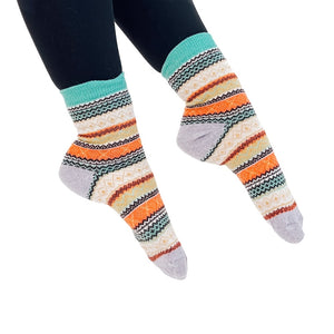 Nordic Mid Calf Socks-Socks-Pretty Simple