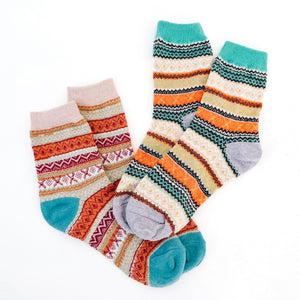 Nordic Mid Calf Socks-Socks-Pretty Simple