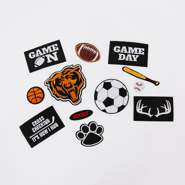 Bulk purchase of sports fashion iron on patches