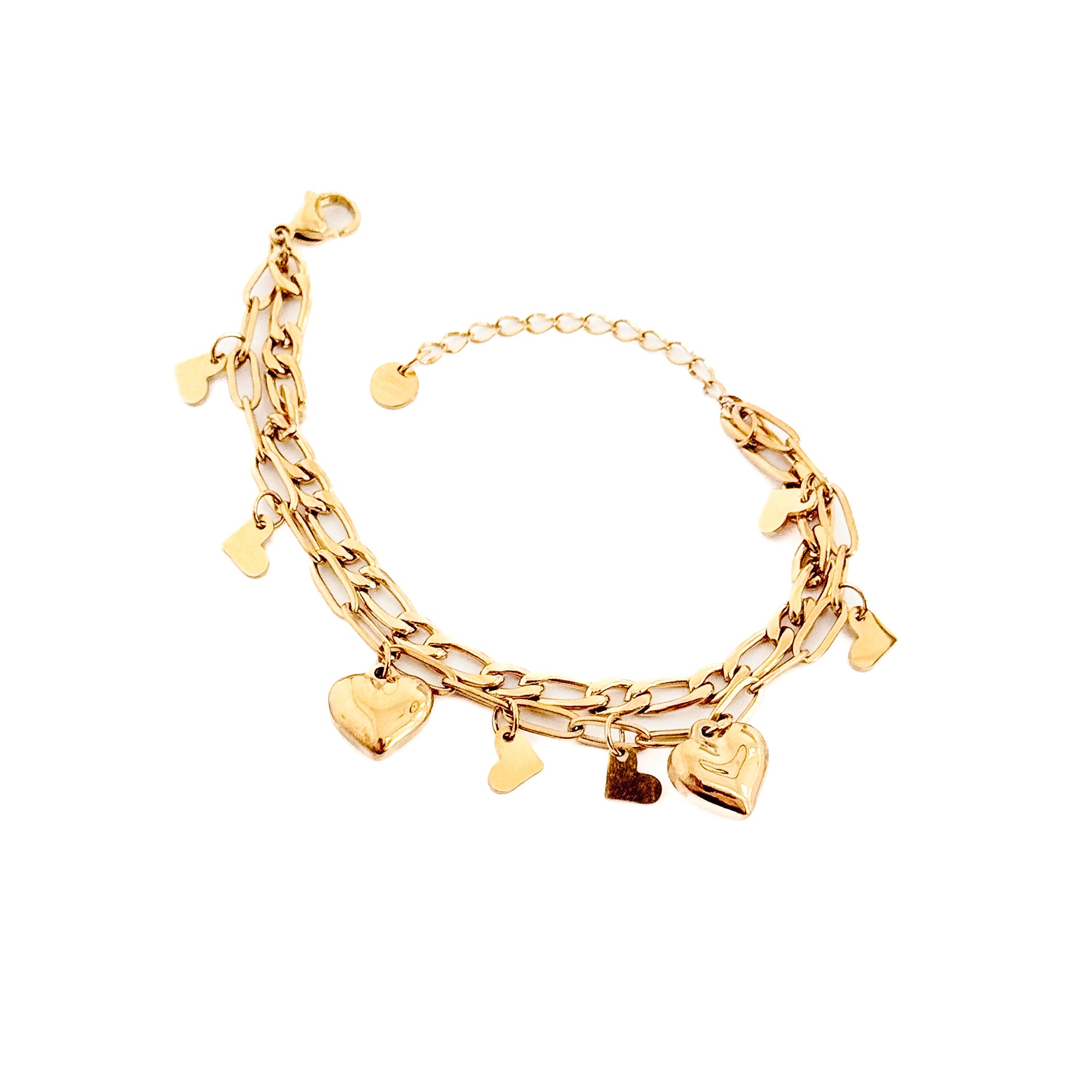 Classically Charmed Gold Bracelet-Bracelet-Pretty Simple