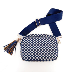 Woven Willow Camera Crossbody Bag Wholesale-Crossbody Bag-Pretty Simple